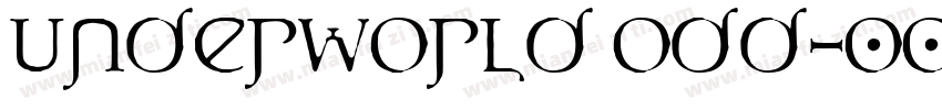 Underworld Odd字体转换